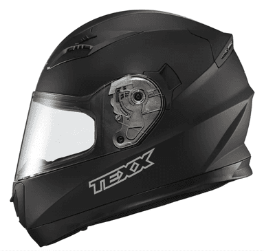 Capacete Texx Strike Sólido Preto Fosco